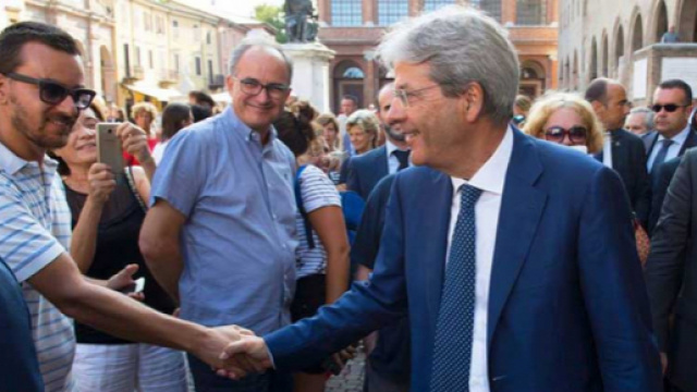 Il presidente del Consiglio, Paolo Gentiloni