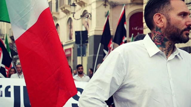 Massimo Ursino, il dirigente di FN aggredito a Palermo