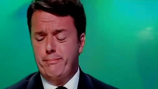 Un addio doloroso per Matteo Renzi