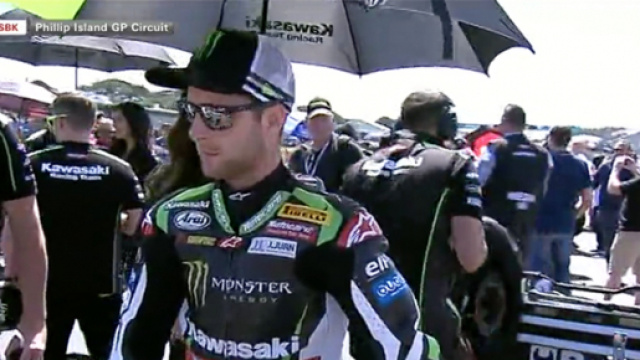 Jonathan Rea, pilota della Kawasaki