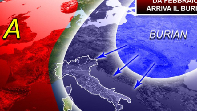 L'Italia sar&agrave; interessata da un'intensa ondata di gelo tra fine febbraio ed inizio marzo