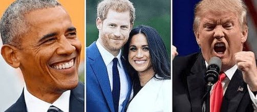 Former President Obama invited to Prince Harry's wedding but not President Trump [Image: REACTverse/YouTube screenshot]