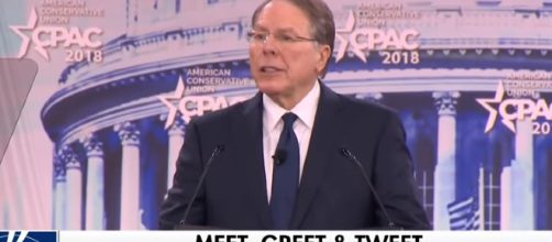 NRA's Wayne LaPierre defends Second Amendment at CPAC. - [FOX News / YouTube screencap]