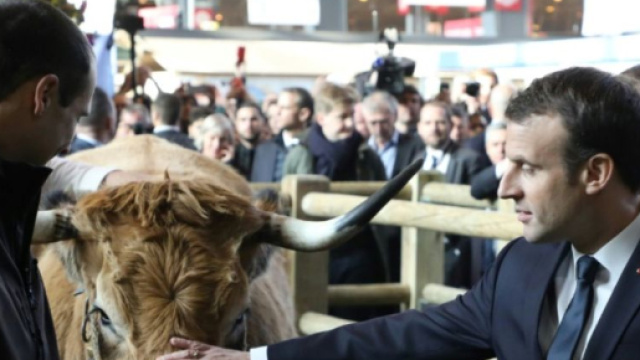 Macron en &laquo;terre de conqu&ecirc;te&raquo; au salon de l'Agriculture - Lib&eacute;ration - liberation.fr