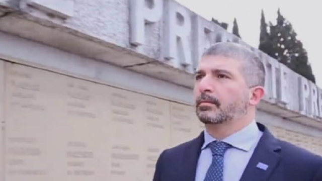 Spot elettorale di Casapound a Redipuglia