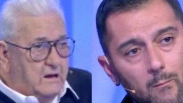 C'&egrave; Posta per Te: il figlio Emiliano rifiuta la nuova compagna del padre.