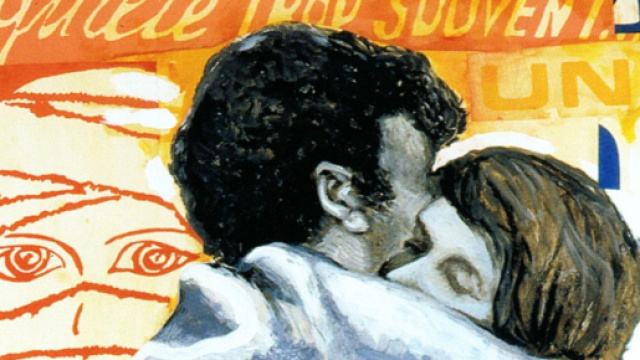 Giovani Innamorati - Renato Guttuso, olio su tela, 1969