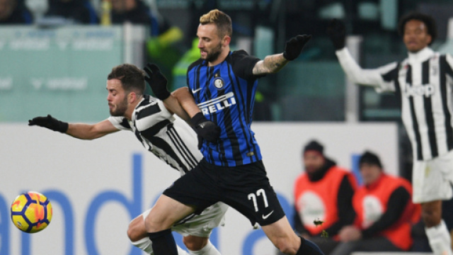 inter juve scontro di gioco brozovic pjanic