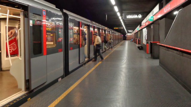Panoramica metropolitana Milanese
