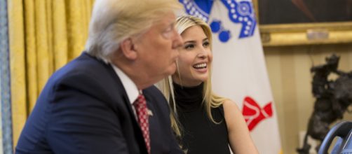 Ivanka Trump defends her father amid sexual misconduct claims. Via Wikimedia Commons