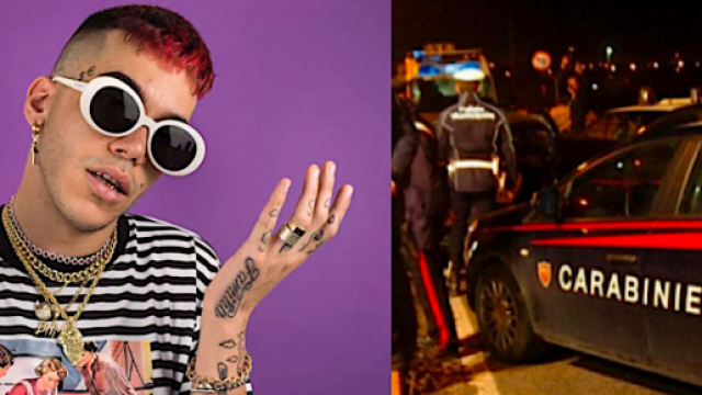 Sfera Ebbasta, le forze dell'ordine interrompono il suo firma copie per problemi di sicurezza