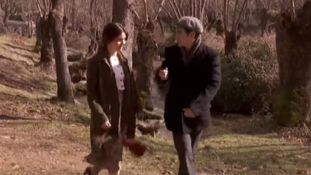 Una scena della soap opera "Il segreto"
