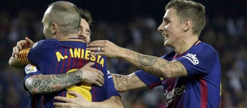 Iniesta medita irse a China. Foto www.Sport.es