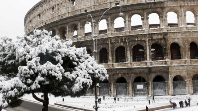 Allerta meteo: gioved&igrave; possibile neve su Roma