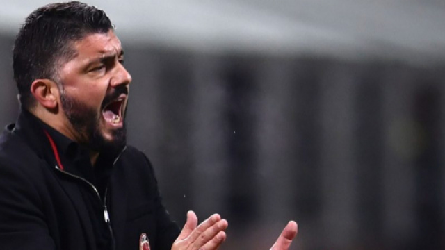 Gattuso scatenato sulla panchina