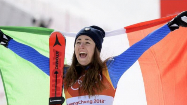 Sofia Goggia ha vinto l'oro in discesa libera