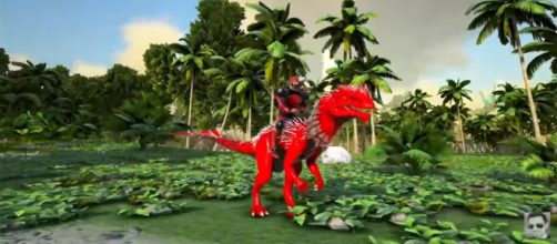 A screenshot from 'ARK: Survival Evolved' - (Image Credit: YouTube/KingDaddyDMAC)