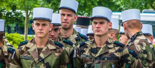 Members of the French Foreign Legion at Normandy. - [Image via Archangel12 - Flickr]