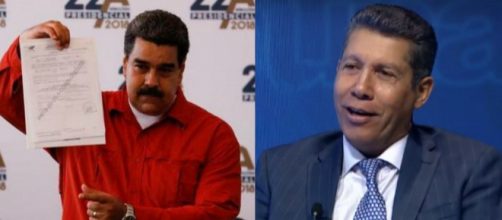 Nicol&aacute;s Maduro y Henri Falc&oacute;n formalizan ante (CNE) su candidatura a la elecci&oacute;n para los comicios del 22 de abril