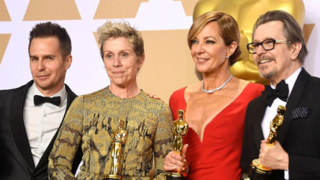 I vincitori degli oscar come attori protagonisti e non protagonisti. (Via Twitter)