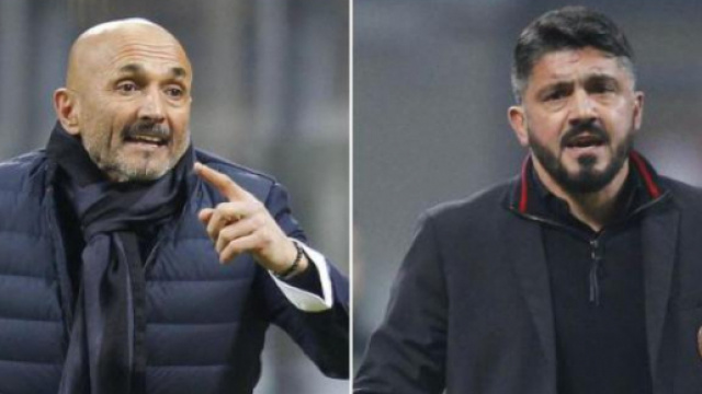 Spalletti-Gattuso: combo immagine