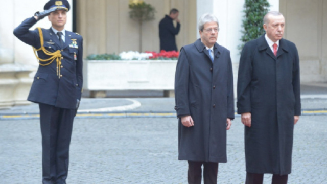 Erdogan a Palazzo Chigi con Gentiloni - formiche.net