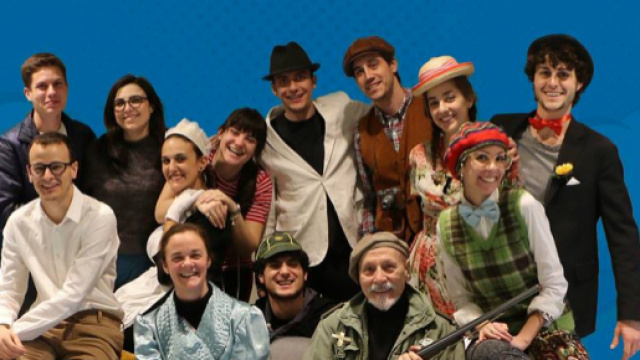 "Gli scappati di Scena" in "Non sparate sul Postino" al Teatro San Genesio di Roma