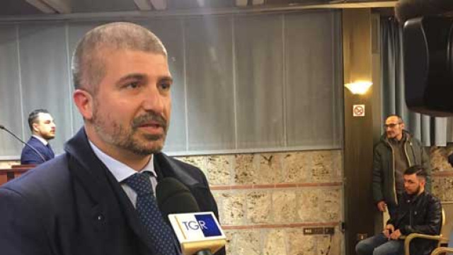 Il capo di Casapound, Simone Di Stefano