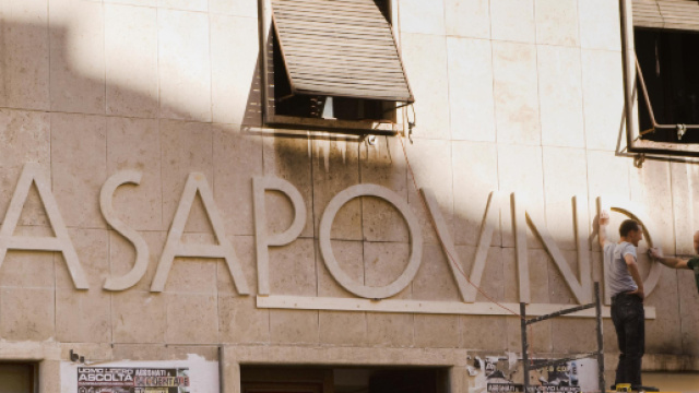 La sede romana di casapound occupata illegalmente