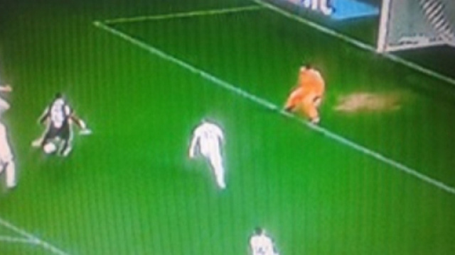 Il gol del momentaneo pari realizzato da Sprocati