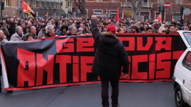 La manifestazione di ieri 03 Febbraio a Genova