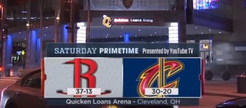 Houston Rocket against Cleveland Cavaliers; (Image credit: MLG Highlights/YouTube screencap)