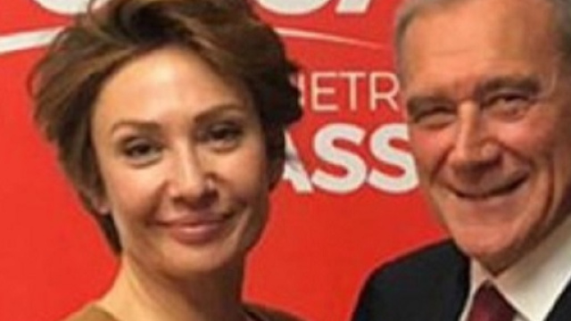 Elisa Simoni con Pietro Grasso