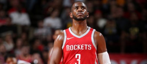 Chris Paul speaks up for LeBron James. - [Rockets / YouTube screencap]