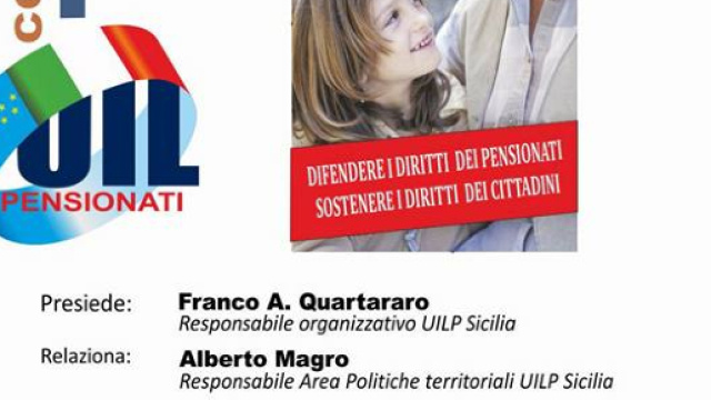 Locandina congresso Misilmeri UIL PENSIONATI