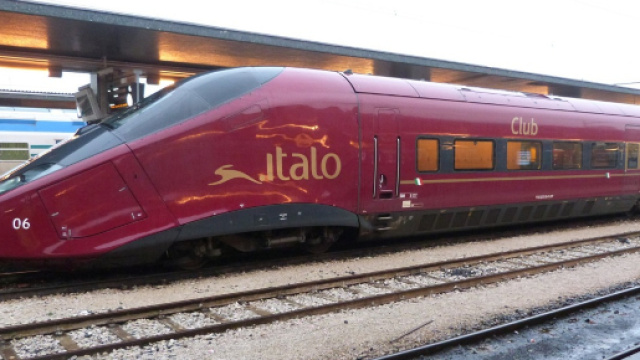 Un treno di Italo, prima compagnia privata in Italia