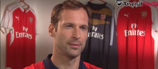 Petr Cech's first Arsenal interview - Image credit - Arsenal | YouTube