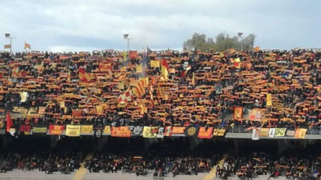 Circa 9.200 gli spettatori per Lecce-Catanzaro