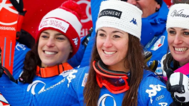 Federica Brignone, Sofia Goggia e Nadia Fanchini: il recente podio tutto azzurro a Bad Kleinkirchheim