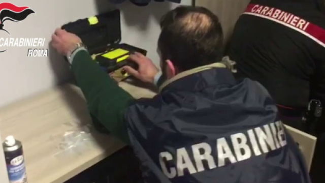 Operazione 'The Angel Face' - Foto Carabinieri.