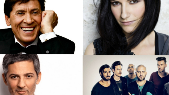 Ospiti a Sanremo: Morandi, Pausini, Fiorello e i Negramaro (foto teleambiente.it)