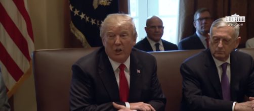 Donald Trump at the White House, via YouTube