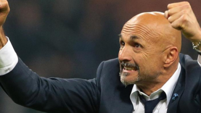 Foto di Luciano Spalletti che esulta