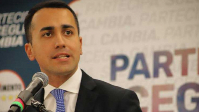 Il candidato premier del M5S, Luigi Di Maio