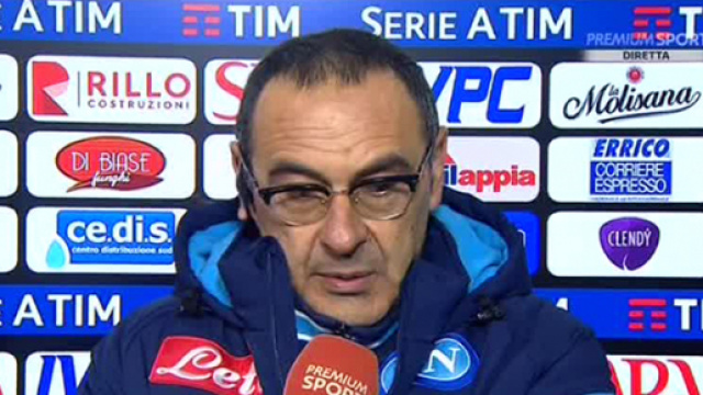Maurizio Sarri, allenatore del Napoli