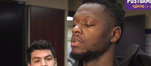 Julius Randle with Los Angeles Lakers. - [MLG Highlights / YouTube screencap]