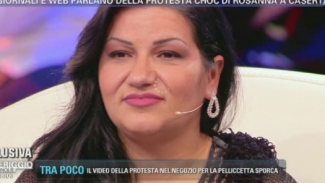 Rosanna Magliulo - 'signora della pelliccetta' - da Barbara D'Urso a Pomeriggio Cinque