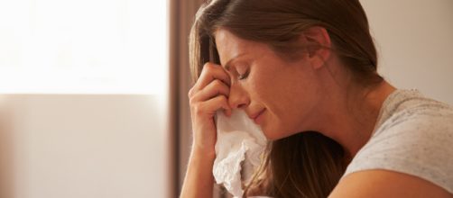 Bringing on the tears after breaking up