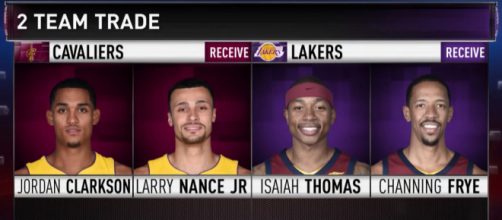 Cleveland Cavaliers' trades (Youtube screen-cap/Ximo Pierto)