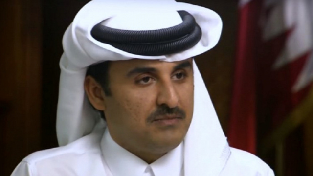 L'emiro Tamim Bin Hamad Al Thani